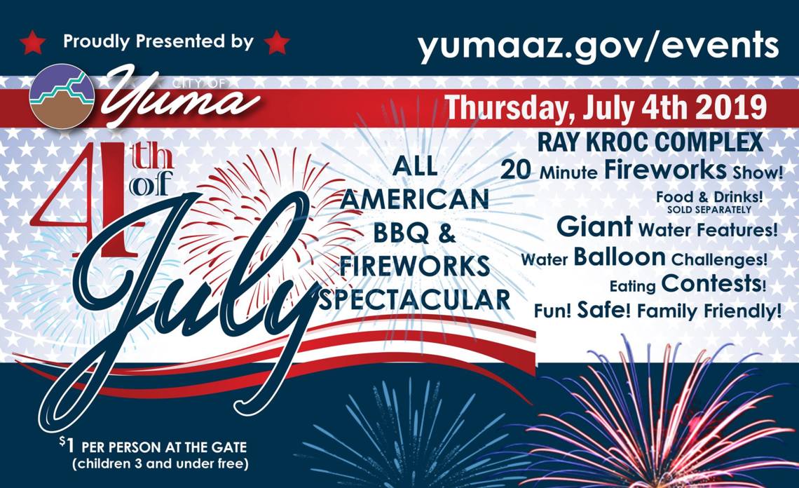 4th of July All American BBQ & Fireworks Spectacular! 4FrontEd